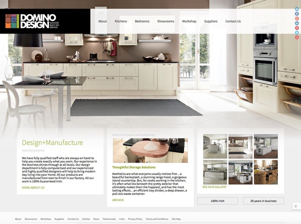 Website for Domino Design