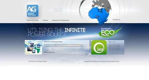 Website for AG Energy Partners