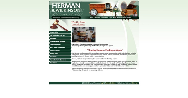 Website for Herman & Wilkinson