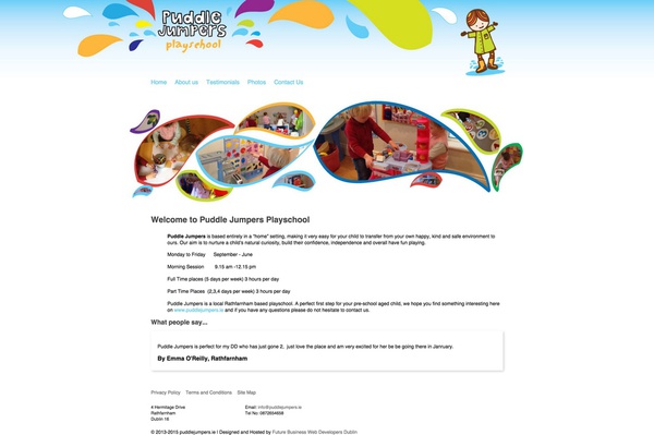 Website for Puddle Jumpers