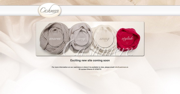 Website for Cashmere