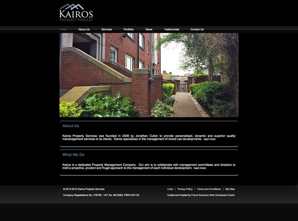 Website for Kairos Property Services
