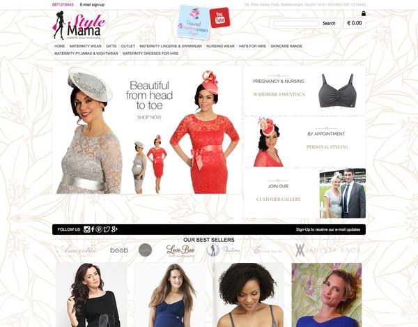 Website for Stylemama