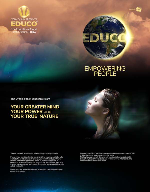 Website for Educo World 